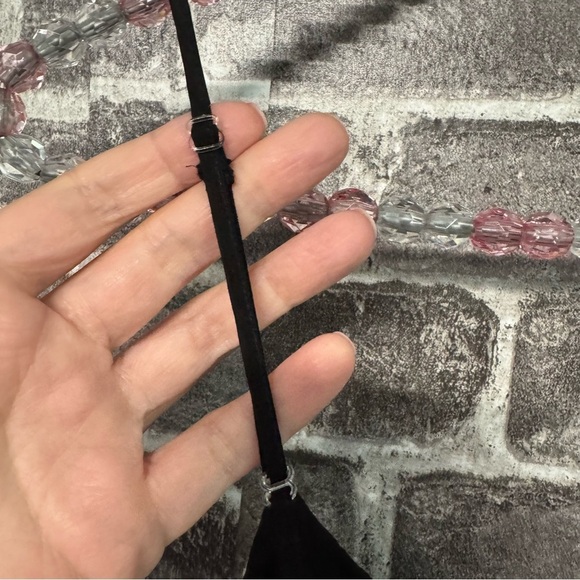 NWT Johnny Was LISA BABYDOLL DRESS black embroidered midi - Picture 14 of 16